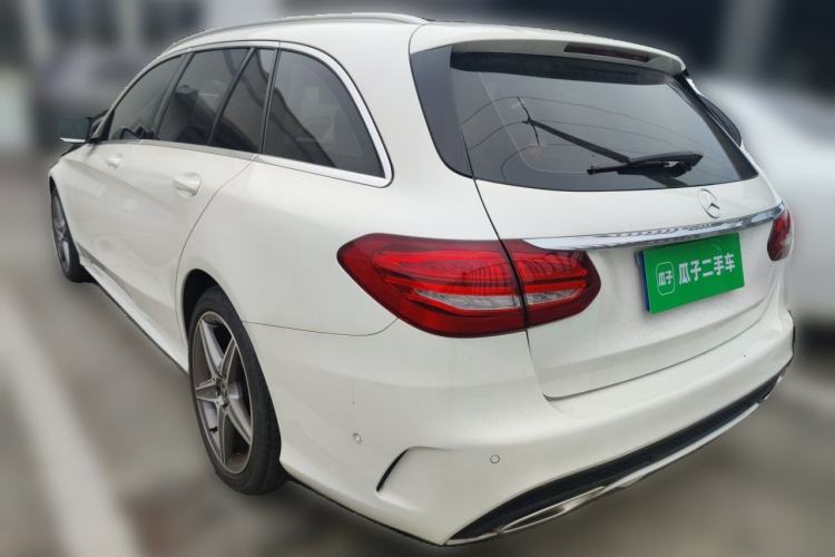 Used Mercedes-Benz C-Class 2018 C 200 Estate Rear Left 45 Deg