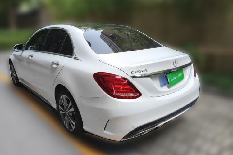 Used Mercedes-Benz C-Class 2018 C 200 L Sport Edition Rear Left 45 Deg