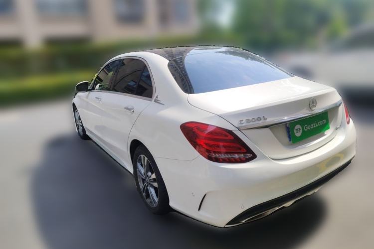 Used Mercedes-Benz C-Class 2018 C 200 L Sport Edition Rear Left 45 Deg