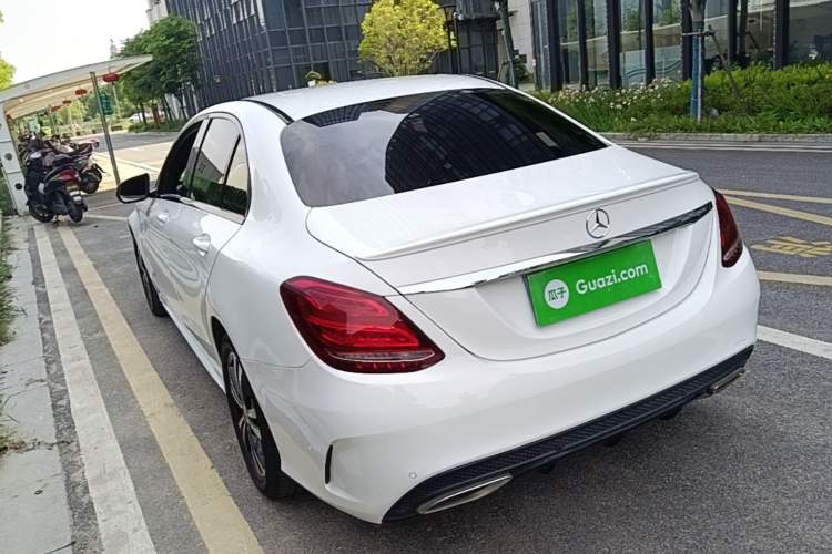 Used Mercedes-Benz C-Class 2018 C 200 Sport Edition Rear Left 45 Deg