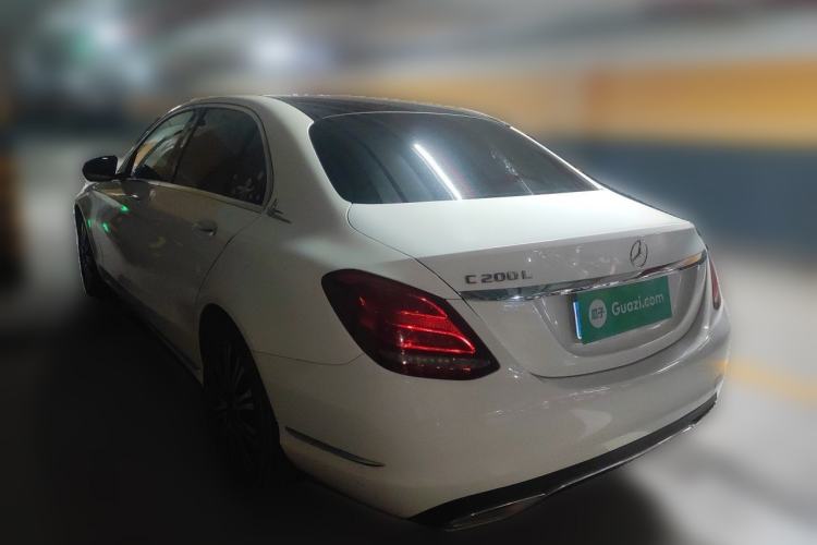 Used Mercedes-Benz C-Class 2018 C 200 L Rear Left 45 Deg