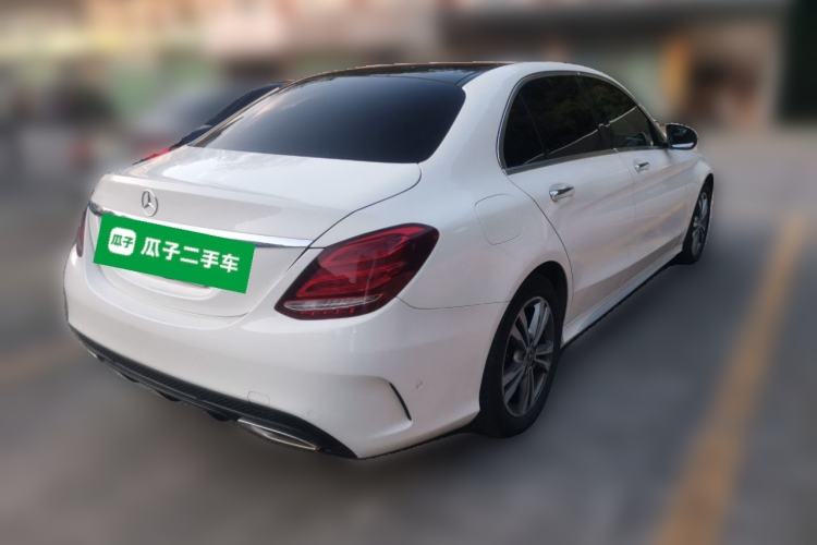 Used Mercedes-Benz C-Class 2018 C 200 L Sport Edition Rear Right 45 Deg