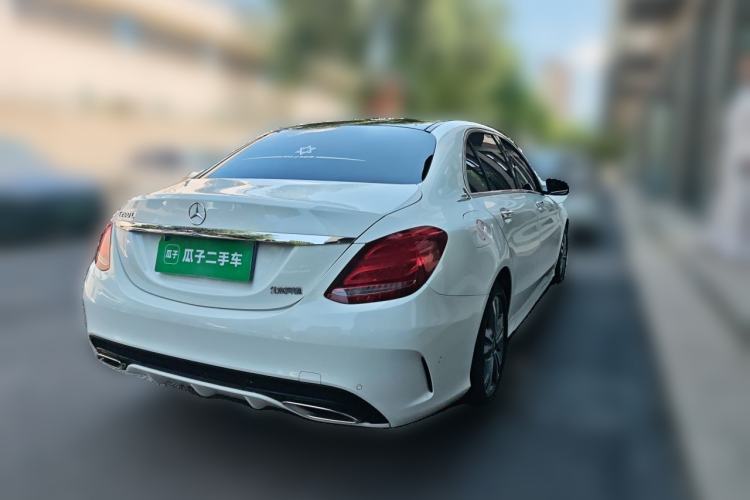 Used Mercedes-Benz C-Class 2018 C 200 L Sport Edition Rear Right 45 Deg