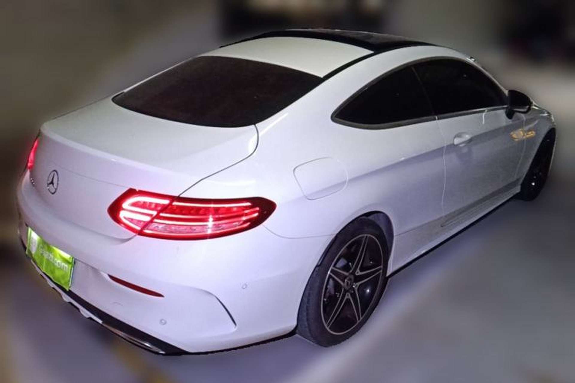 Used Mercedes-Benz C-Class 2018 C 200 Coupe Rear Right 45 Deg