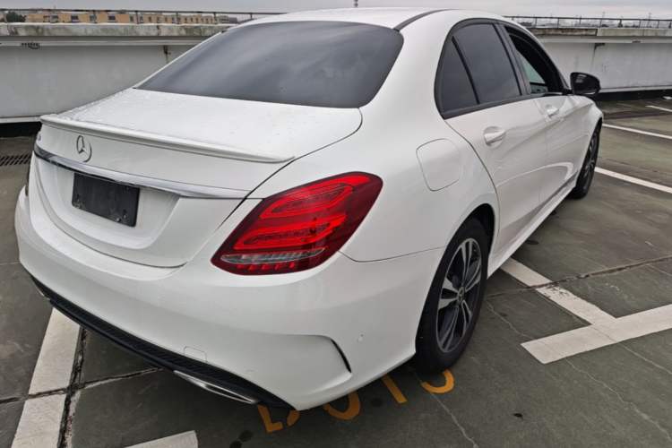 Used Mercedes-Benz C-Class 2018 C 200 Sport Edition Rear Right 45 Deg