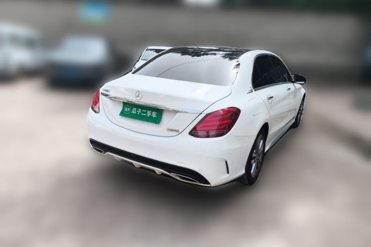 Used Mercedes-Benz C-Class 2018 C 200 L Sport Edition Rear Right 45 Deg