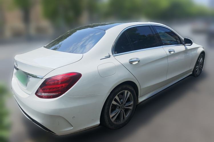 Used Mercedes-Benz C-Class 2018 C 200 L Sport Edition Rear Right 45 Deg
