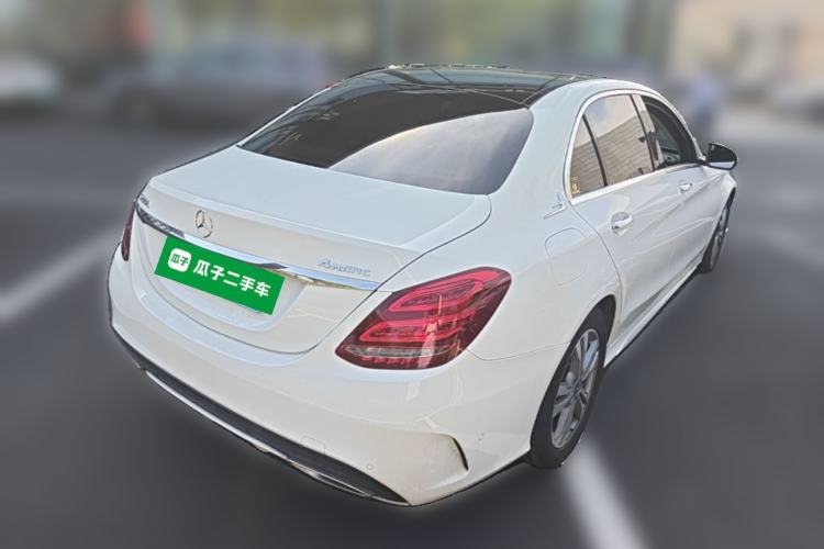 Used Mercedes-Benz C-Class 2018 C 200 L Sport Edition Rear Right 45 Deg