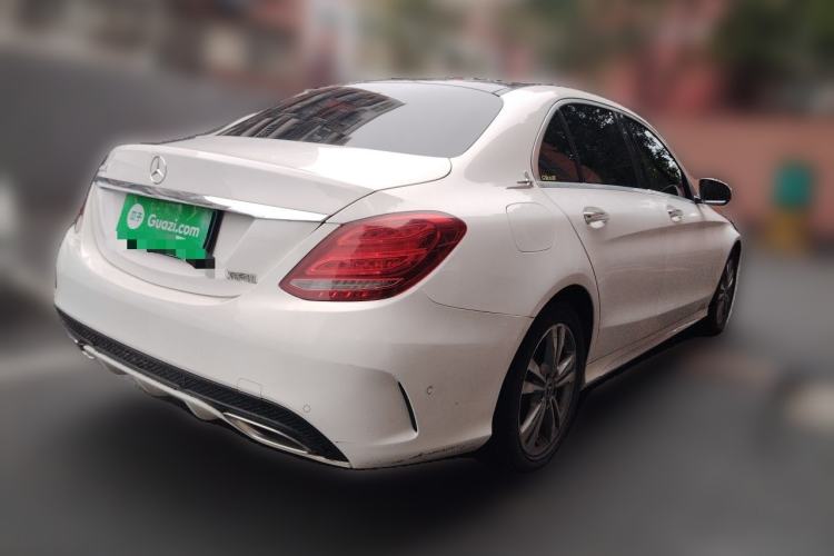 Used Mercedes-Benz C-Class 2018 C 200 L Sport Edition Rear Right 45 Deg
