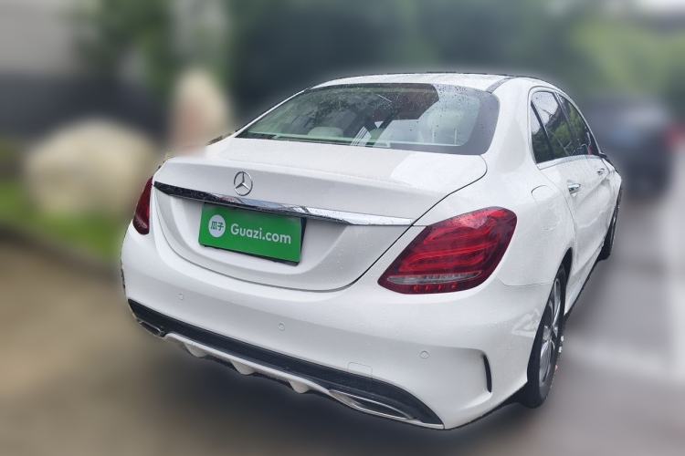 Used Mercedes-Benz C-Class 2018 C 180 L Dynamic Sports Edition Rear Right 45 Deg