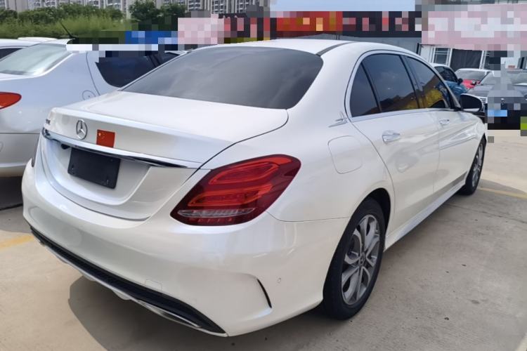 Used Mercedes-Benz C-Class 2018 C 180 L Fashion Edition Sport Version Rear Right 45 Deg