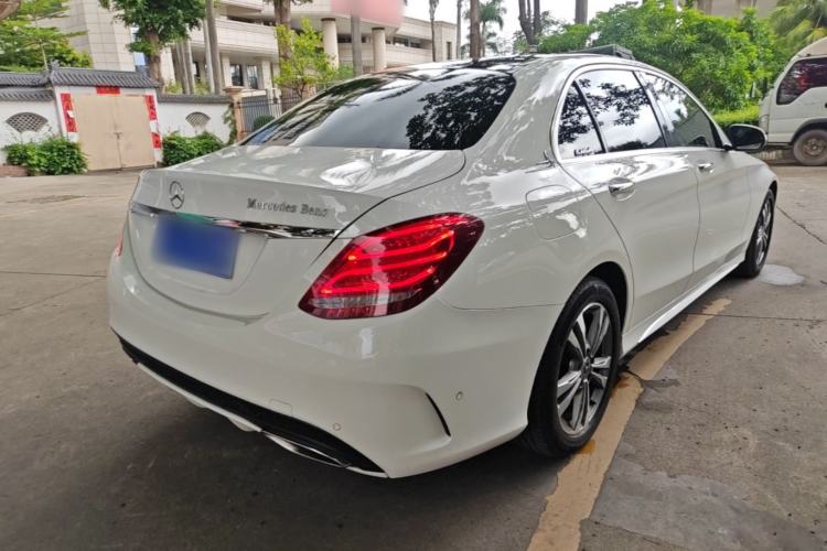 Used Mercedes-Benz C-Class 2018 C 200 L Sport Edition Rear Right 45 Deg