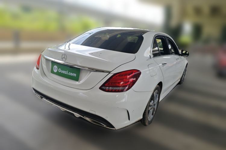 Used Mercedes-Benz C-Class 2018 C 200 L Sport Edition Rear Right 45 Deg