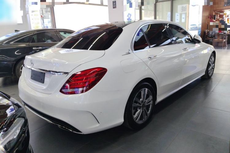 Used Mercedes-Benz C-Class 2018 C 200 L Sport Edition Rear Right 45 Deg