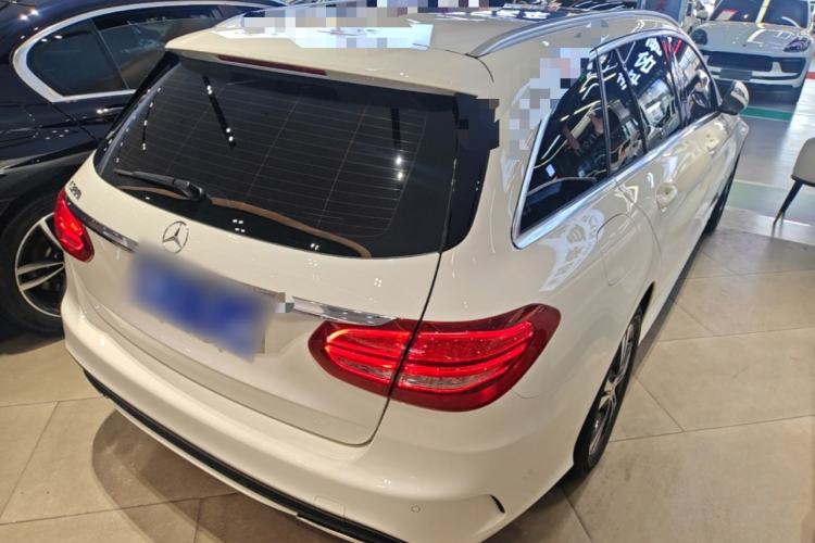 Used Mercedes-Benz C-Class 2018 C 180 station wagon Rear Right 45 Deg