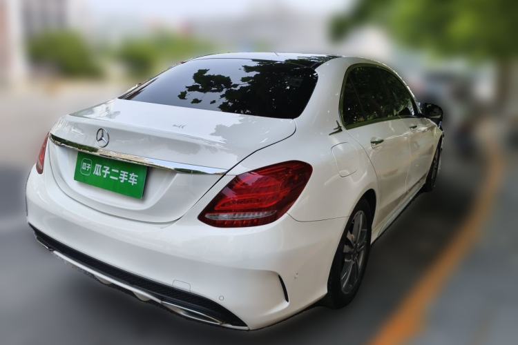 Used Mercedes-Benz C-Class 2018 C 200 L Sport Edition Rear Right 45 Deg