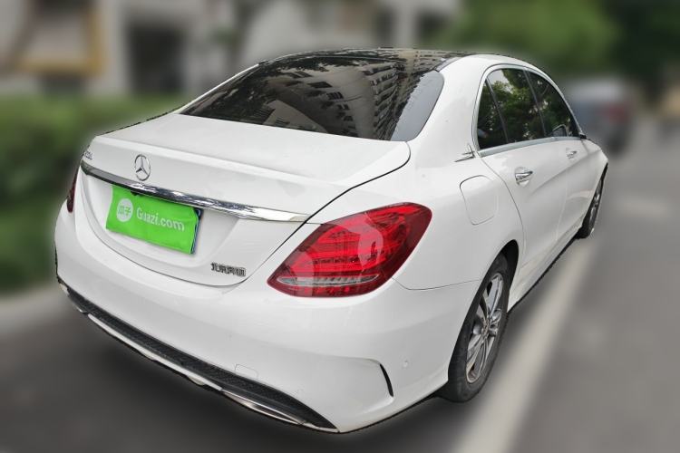 Used Mercedes-Benz C-Class 2018 C 200 L Sport Edition Rear Right 45 Deg