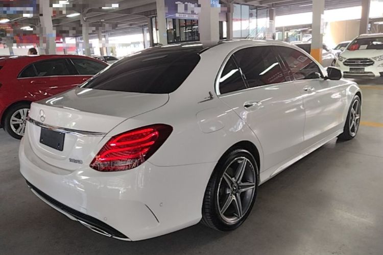 Used Mercedes-Benz C-Class 2018 C 200 L Sport Edition Achievement Special Edition Rear Right 45 Deg