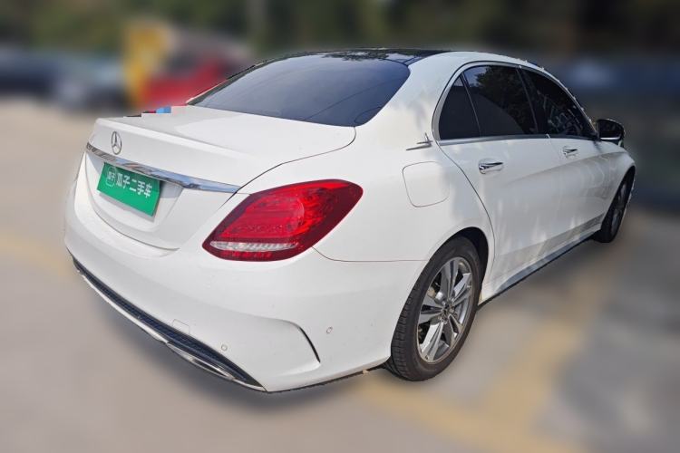 Used Mercedes-Benz C-Class 2018 C 200 L Sport Edition Rear Right 45 Deg