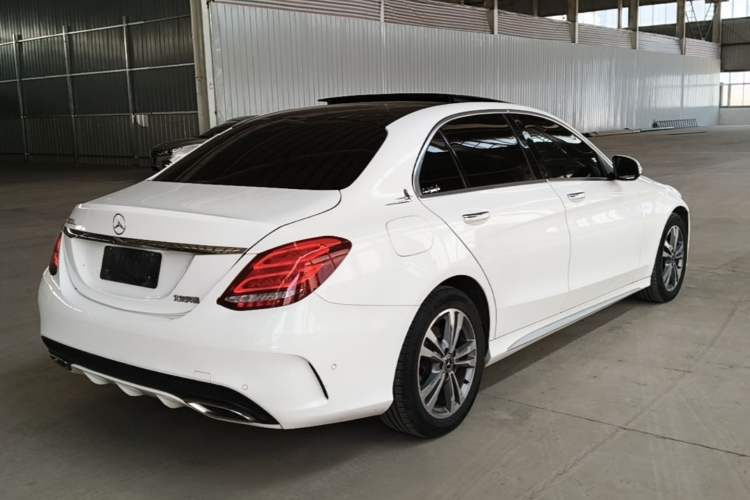 Used Mercedes-Benz C-Class 2018 C 200 L Sport Edition Rear Right 45 Deg