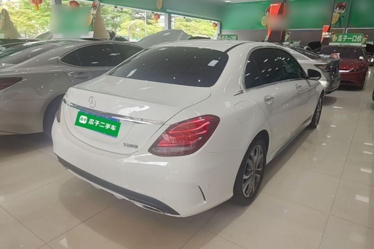 Used Mercedes-Benz C-Class 2018 C 180 L Fashion Edition Sport Version Rear Right 45 Deg