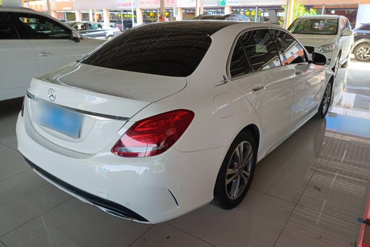 Used Mercedes-Benz C-Class 2018 C 200 L Sport Edition Rear Right 45 Deg