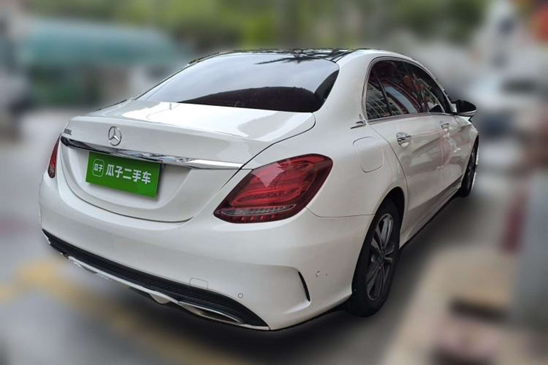 Used Mercedes-Benz C-Class 2018 C 200 L Rear Right 45 Deg