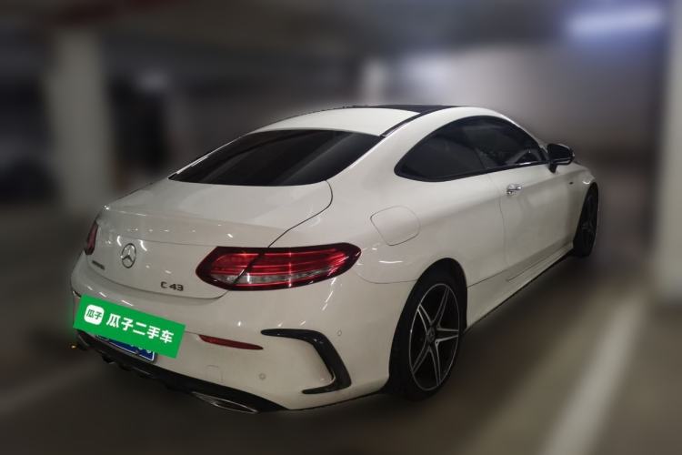Used Mercedes-Benz C-Class 2018 C 200 Coupe Rear Right 45 Deg