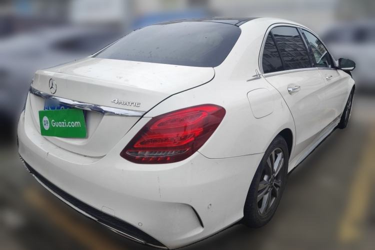 Used Mercedes-Benz C-Class 2018 C 200 L Sport Edition Rear Right 45 Deg