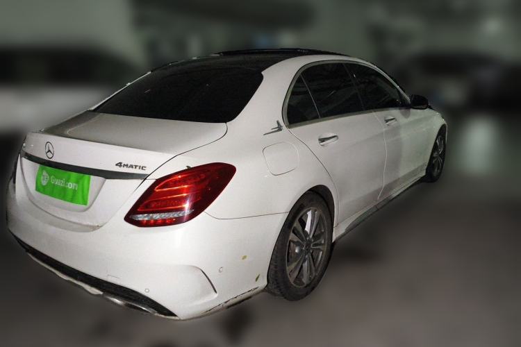 Used Mercedes-Benz C-Class 2018 C 200 L Sport Edition Rear Right 45 Deg