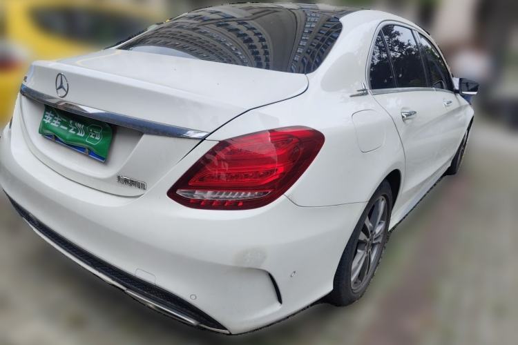 Used Mercedes-Benz C-Class 2018 C 200 L Sport Edition Rear Right 45 Deg