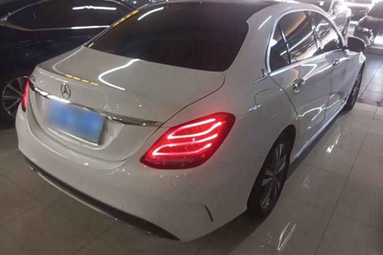 Used Mercedes-Benz C-Class 2018 C 200 L Sport Edition Rear Right 45 Deg