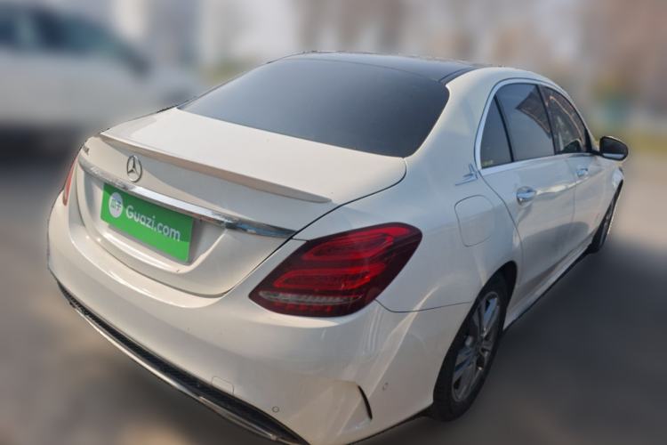 Used Mercedes-Benz C-Class 2018 C 200 L Sport Edition Rear Right 45 Deg