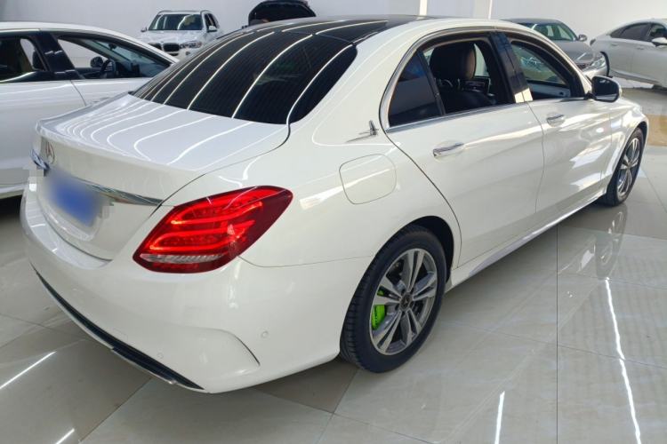 Used Mercedes-Benz C-Class 2018 C 200 L Sport Edition Rear Right 45 Deg