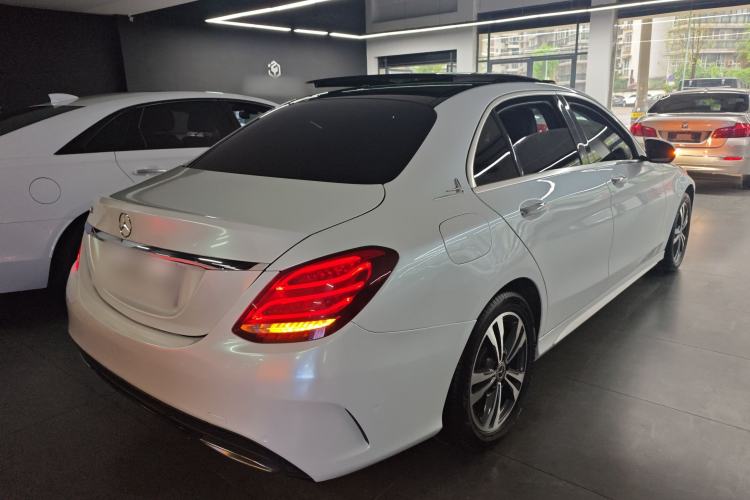 Used Mercedes-Benz C-Class 2018 C 200 L Sport Edition Rear Right 45 Deg