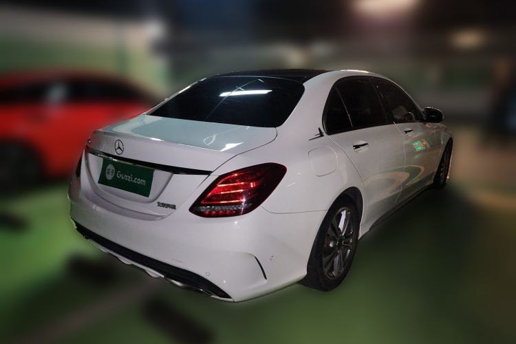 Used Mercedes-Benz C-Class 2018 C 200 L Sport Edition Rear Right 45 Deg