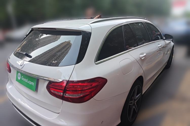 Used Mercedes-Benz C-Class 2018 C 200 Estate Rear Right 45 Deg