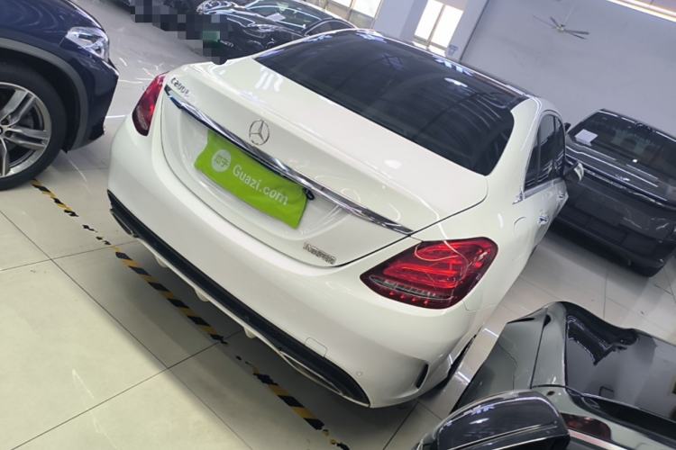 Used Mercedes-Benz C-Class 2018 C 200 L Sport Edition Rear Right 45 Deg