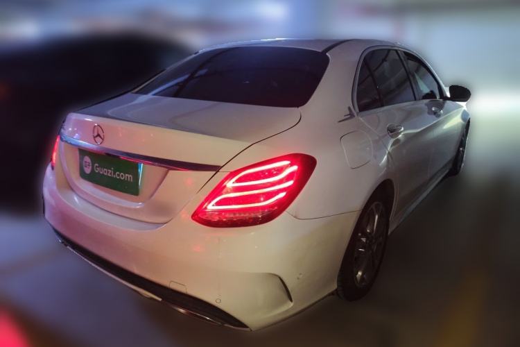 Used Mercedes-Benz C-Class 2018 C 180 L Fashion Edition Sport Version Rear Right 45 Deg