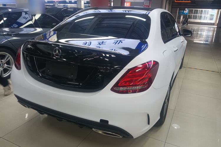 Used Mercedes-Benz C-Class 2018 C 200 L Sport Edition Rear Right 45 Deg