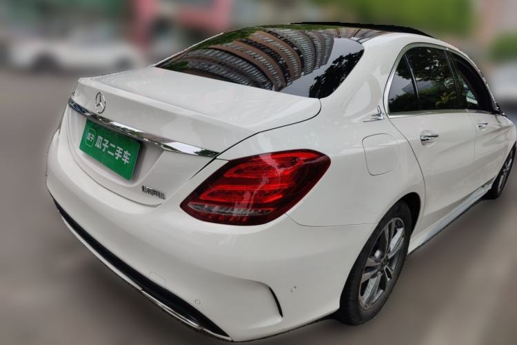 Used Mercedes-Benz C-Class 2018 C 200 L Sport Edition Rear Right 45 Deg