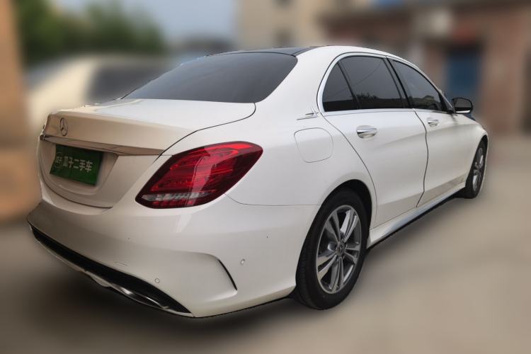 Used Mercedes-Benz C-Class 2018 C 200 L Sport Edition Rear Right 45 Deg