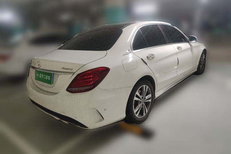 Used Mercedes-Benz C-Class 2018 C 200 L Sport Edition Rear Right 45 Deg