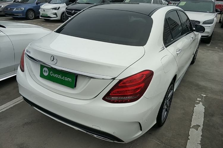 Used Mercedes-Benz C-Class 2018 C 200 L Sport Edition Achievement Special Edition Rear Right 45 Deg