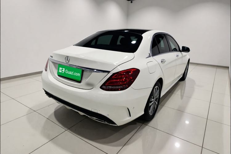 Used Mercedes-Benz C-Class 2018 C 200 L Sport Edition Rear Right 45 Deg
