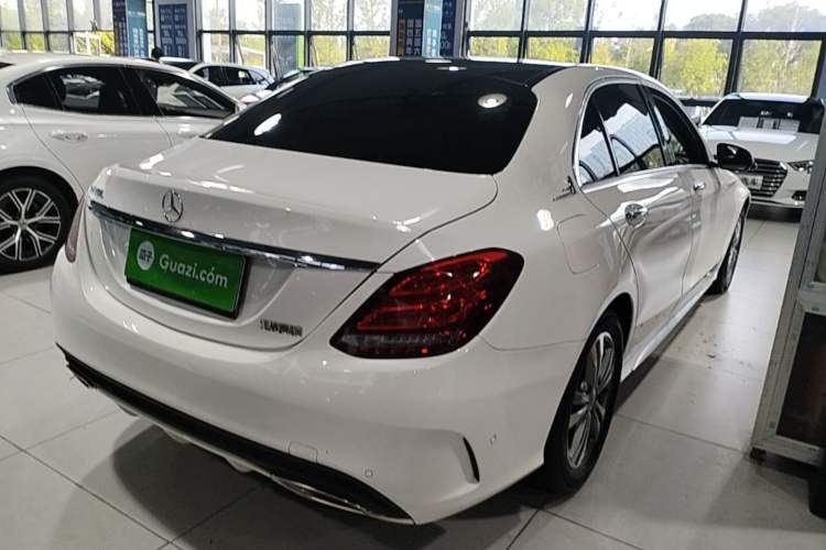 Used Mercedes-Benz C-Class 2018 C 200 L Sport Edition Rear Right 45 Deg