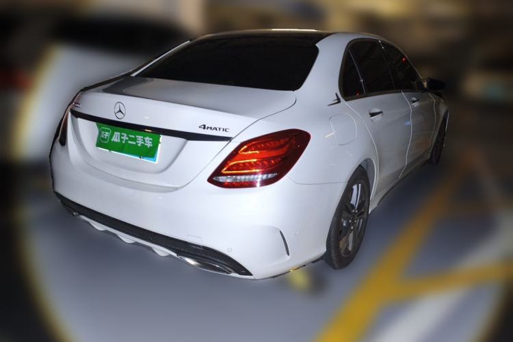 Used Mercedes-Benz C-Class 2018 C 200 L Sport Edition Rear Right 45 Deg