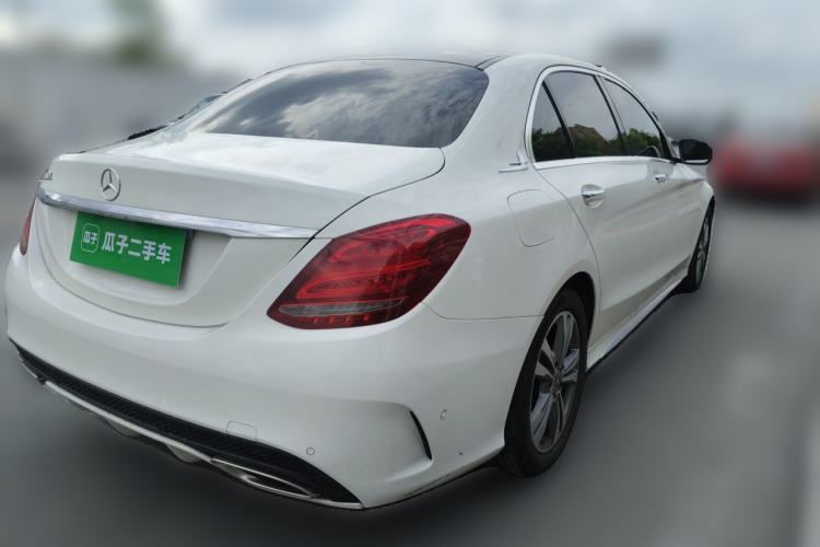 Used Mercedes-Benz C-Class 2018 C 200 L Sport Edition Rear Right 45 Deg