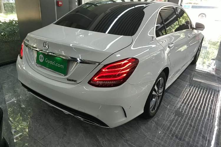 Used Mercedes-Benz C-Class 2018 C 200 L Sport Edition Rear Right 45 Deg