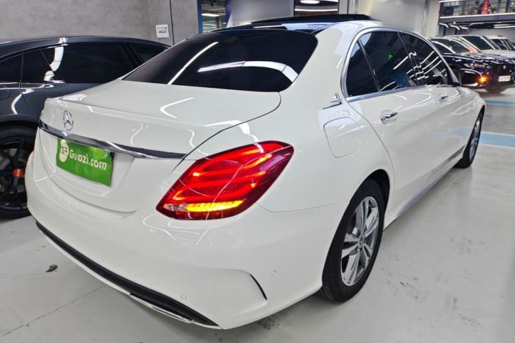 Used Mercedes-Benz C-Class 2018 C 200 L Sport Edition Rear Right 45 Deg